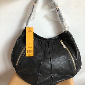 NWT Tori Burch Steffi Hobo Slouch Bag black